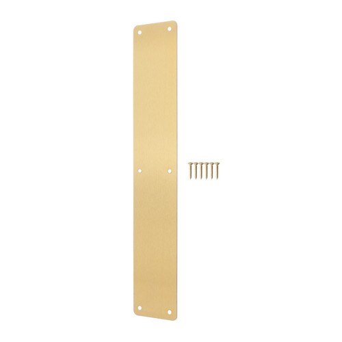 Door push plates - door,