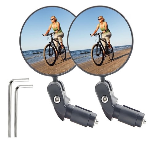 Pcs bike mirrors - bar, end