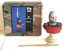 1 x VERLINDEN. MEDIEVAL KNIGHT BUST in 200mm SCALE. RESIN KIT.