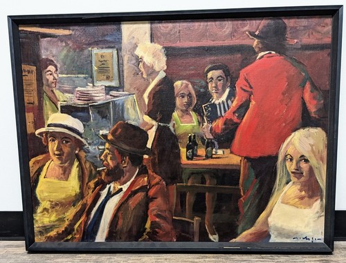 1940 oil painting - 1940's, from