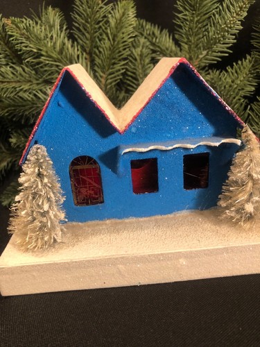 Vintage christmas putz - vintage,