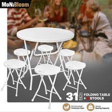 Foldable Dining Set[ROUND