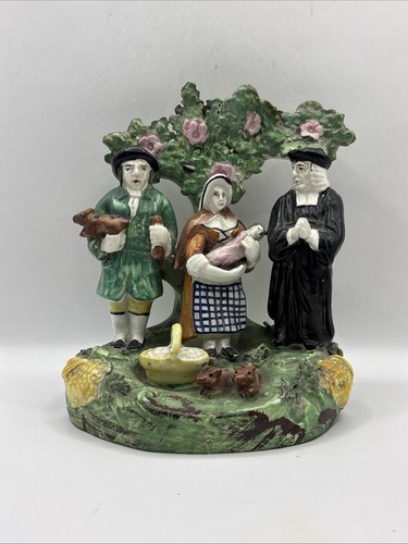 Tithe pig bocage pearlware - tithe,
