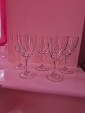 5 x Vintage Luminarc Flamenco
