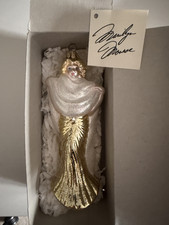 Polonaise Collection - Christmas Ornament- Marilyn Monroe - Golden Dress