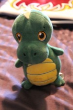 Little Town Green & Yellow Dragon Soft Toy Plush 7” Timeless Toys