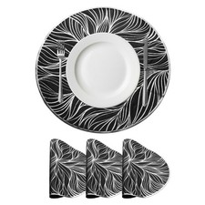 Seaweed Shaped Placemats Set