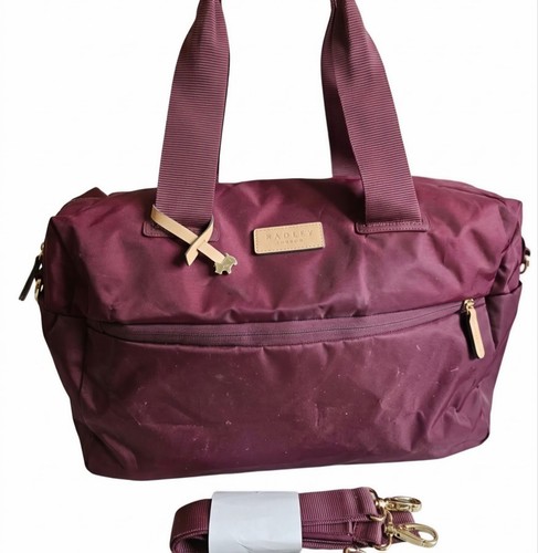 Radley london burgundy nylon - london,