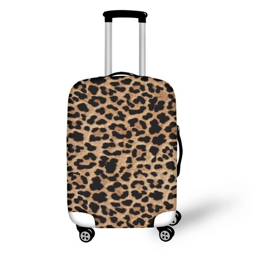 Leopard print luggage - print, cover