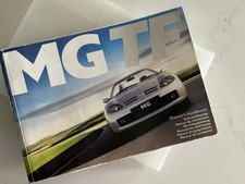 MGTF Owners Manual Handbook