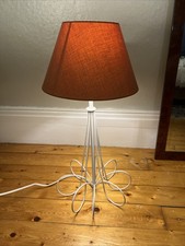 Vintage 1960s 1970s Wire Lamp