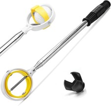 prowithlin Telescopic Golf Ball Retriever for Water, with Grabber Pick Up- 9"