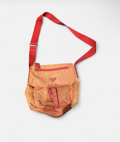 Vintage prada orange red - prada, nylon