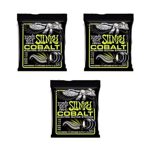 3pack ernie ball cobalt - 3pack,