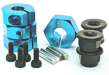 Hex 12mm Blue Drive Hubs with