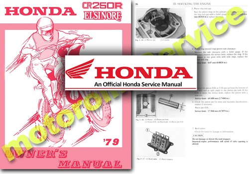 Honda cr250r elsinore service - honda,