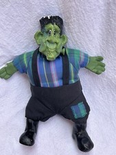 Russ Critter Sitter Bolts Kathleen Kelly Halloween Frankenstein Flaws Shelf Sit