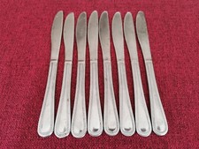 8 x Viners Bead Dessert Knives
