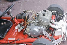 Historic racing go kart