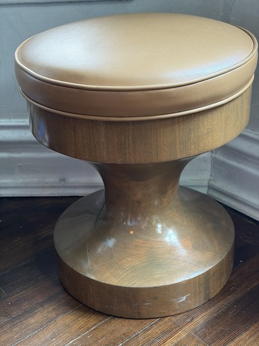 Vintage tulip foot stool 70s - foot, stool,