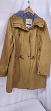 BNWOT Ladies mustard yellow waterproof coat, size 14 by Fat Face. CG A11