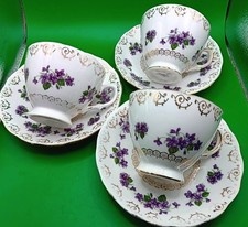 COLCLOUGH VIOLETS WITH GOLD