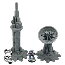 Grimdark Sci-Fi Satellite &