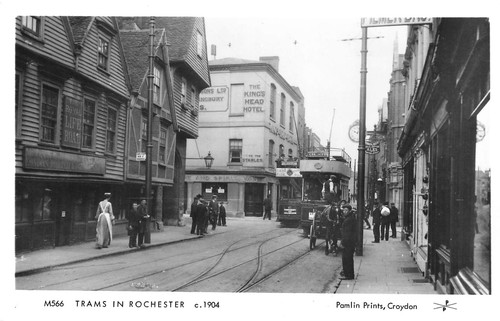 Trams rochester c1904 - trams,