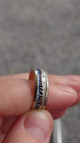 Sheila fleet blue enamel - sheila,