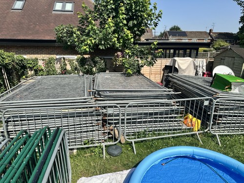 Metal harris fence panels - harris,
