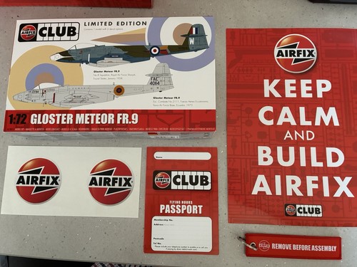 Airfix gloster meteor 9 - gloster,