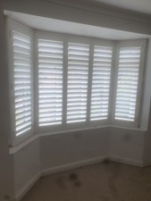 Shutter Blinds Bay Window