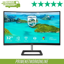 Philips 322E1C 32" Full HD Curved VA LCD Monitor - Black 100% ORIGINAL ⭐⭐⭐⭐⭐