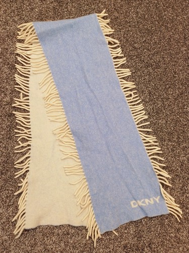 Dkny scarf unisex - unisex, blue