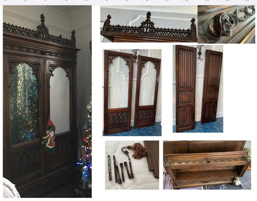 Antique 19th carved - 19th,
