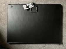 Daler Rowney Portfolio Carry Case Handle Drawings A1 Black Rings Faux Leather