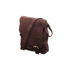 Buff Leather Uni-sex Flapover