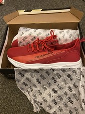 Crosshatch Mens Trainers Red