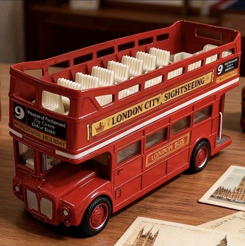 Vintage double decker - double-decker, bus