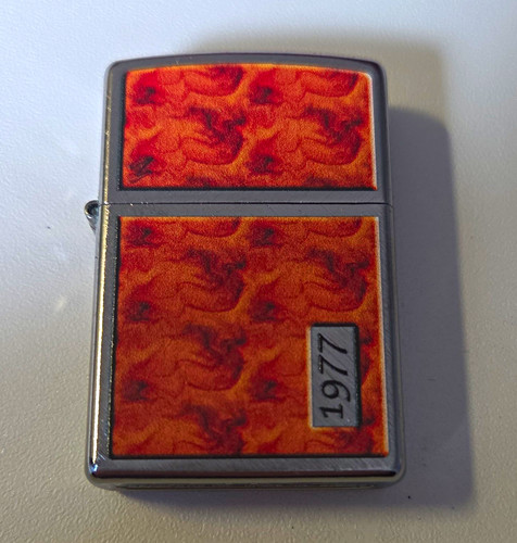 Zippo metal pocket lighter - zippo,