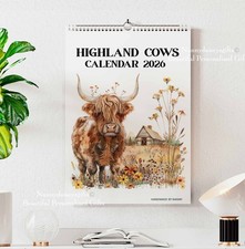 Beautiful Highland Cow  2026