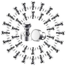 30 Metal Push Pin Magnets