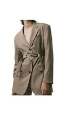 Topshop Farrah Belted Long