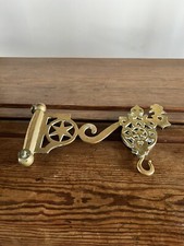 Antique Brass Range Crane Spit