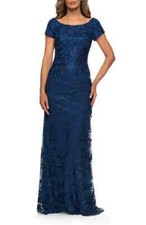 La Femme Navy Blue Shimmer