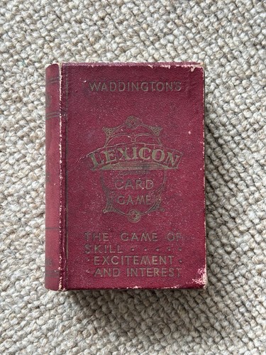 Vintage waddingtons lexicon - vintage,