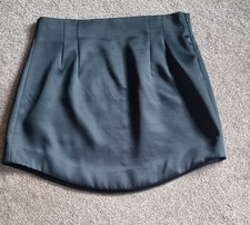 Womens zara curved hem green - curved,