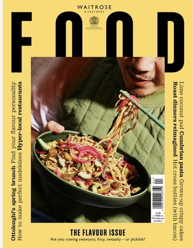 Waitrose food magazine april - food,