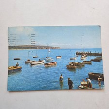Vintage Postcard Posted 1972 Abersoch Outer Harbour Wales - PPC 299x