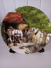 1 X ROYAL DOULTON PLATE. "THE BLACKSMITH"